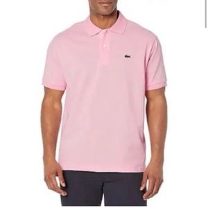 Men’s XL Lacoste Shirt - Pink Lotus